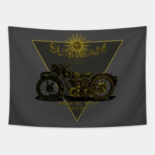 1935_Sunbeam_Model_8_350cc_OHV_Motorcycle_ Tapestry