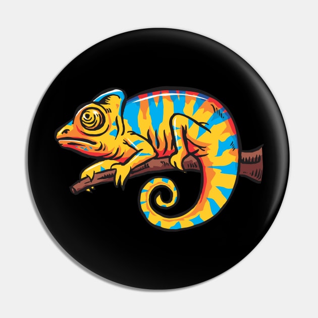 chameleon Pin by Al Fathan 