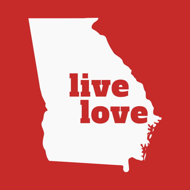 Georgia - Live Love Georgia by Yesteeyear