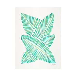 Seafoam Banana Leaves T-Shirt