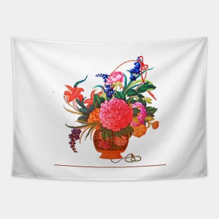 Flower Basket Tapestry