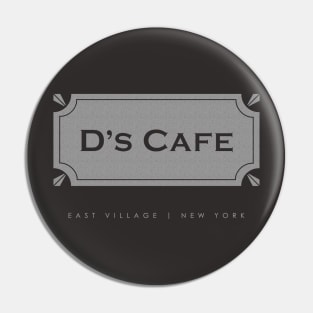 East Village Cafe Pin