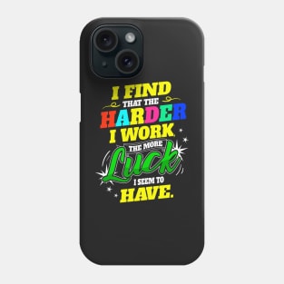 Hard Work Test Day Testing s for Women Teachers Phone Case