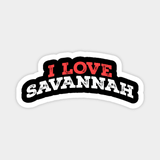 Savannah I Love Magnet