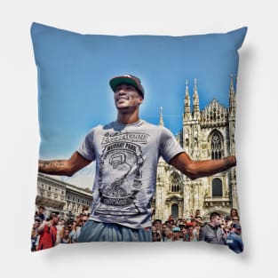 D. ROSE @ MILAN Pillow