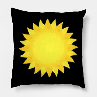 Radiant Sunburst Pillow