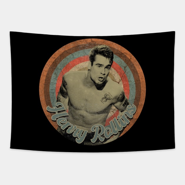 Henry Lawrence Garfield // Vintage Look aesthetic art Tapestry by penCITRAan