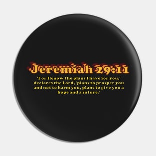 Jeremiah 29:11 Bible Verse - For I know the plans I have for you Pin