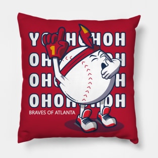 Braves of Atlanta Win! Pillow