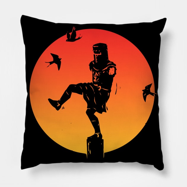 Black Knight parody Pillow by TheAnchovyman