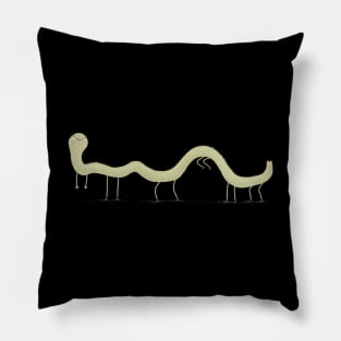 Long Worm with Bum Pillow