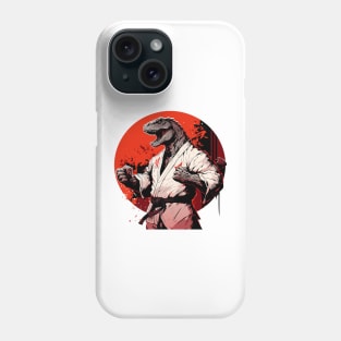 karate dino Phone Case