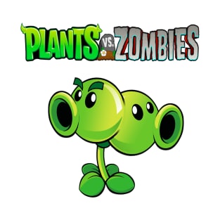 Split Pea design | Plants vs Zombies T-Shirt