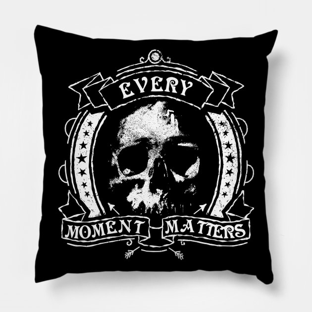 Every moment matters Pillow by All About Nerds