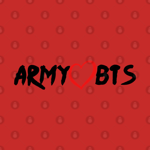 Disover ARMY Loves BTS - Bts Army - T-Shirt