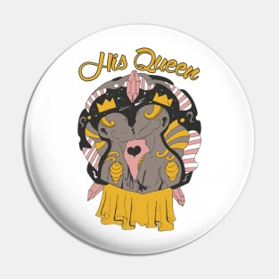 Treasure Brown Lovers Kiss - His Queen Pin