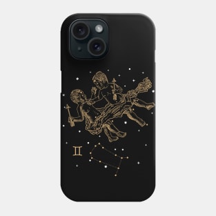 Gemini Zodiac Sign Birthday Gift for women and men, Gemini Phone Case