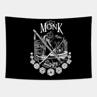 RPG Class Series: Monk - White Version Tapestry