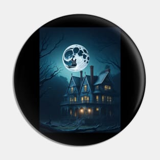 haunted house Pin