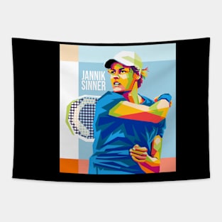 jannik sinner Tapestry