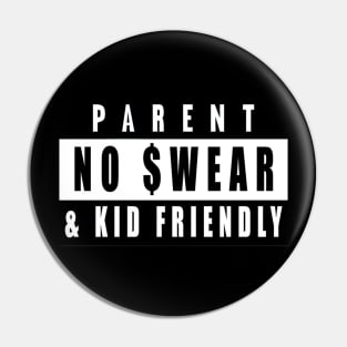 no swear 2 Pin