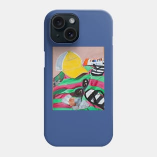 Beach Still Life - Acrylic Painting Phone Case