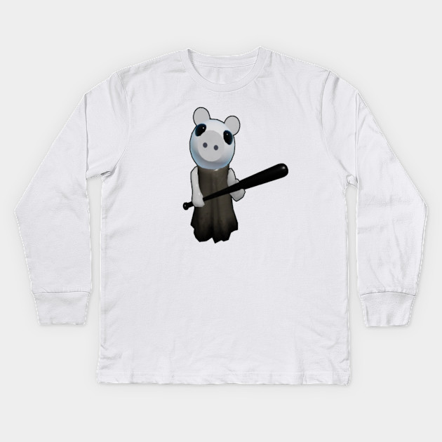 Memory Piggy Roblox Roblox Game Roblox Characters Piggy Roblox Kids Long Sleeve T Shirt Teepublic - roblox black long sleeve shirt