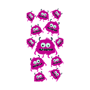 Pink monsters T-Shirt