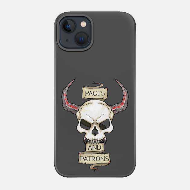 Warlock - Pacts And Patrons - Warlock - Phone Case