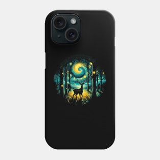 Starry Night Deer Phone Case