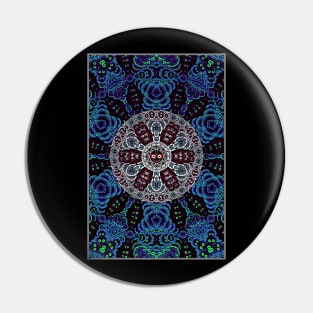 Sacred Mandala Art Pin