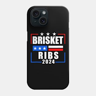 Brisket Ribs 2024 Funny Political Election Phone Case