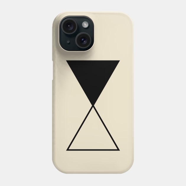 Paragon Hourglass Symbol Phone Case by Asanisimasa