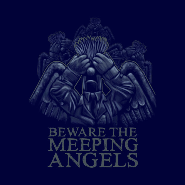 Beware of the Meeping Angels - Doctor Who - Phone Case