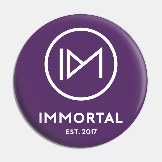 Immortal Label Pin by Trevans12