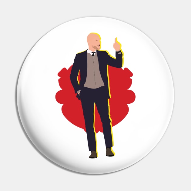 Erik Ten Hag Man Utd Manager Collage Pin by Jackshun