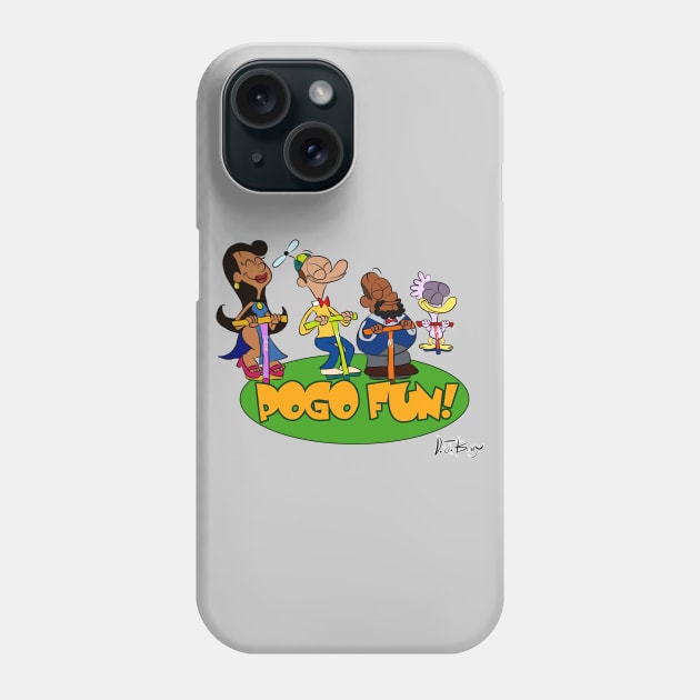 Pogo Fun! Phone Case by D.J. Berry