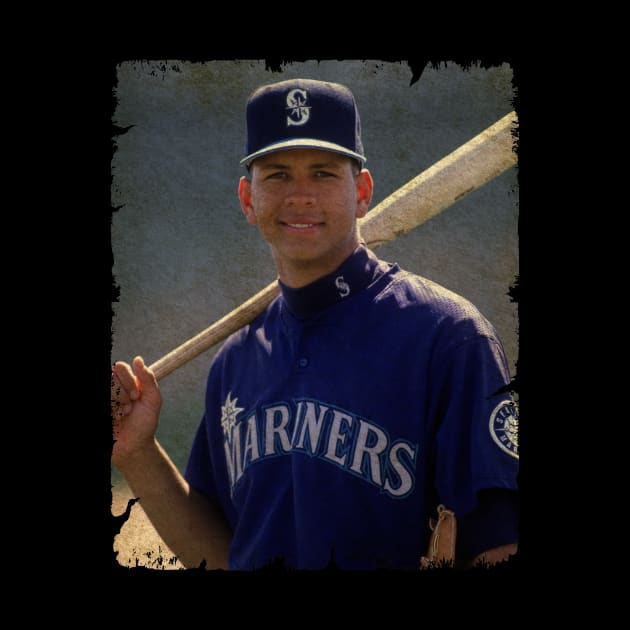 Alex Rodriguez - Seattle Mariners, 1993 by anjaytenan