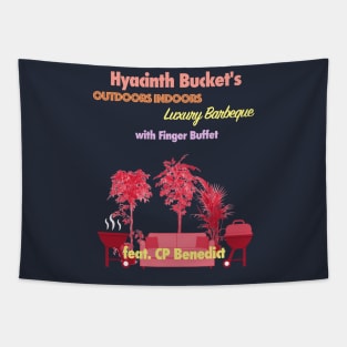 Luxury Barbecue Flyer Tapestry