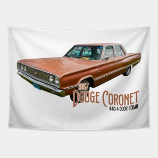 1967 Dodge Coronet 440 4 Door Sedan Tapestry