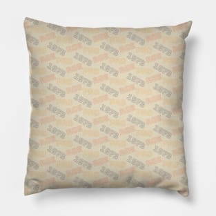 Pro Roe 1973 (pattern) Pillow