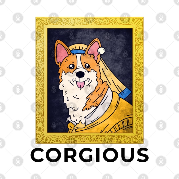 Corgious Funny Corgi Gorgeous Pet by Just Kidding Co.