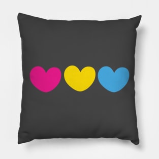 Pansexual pride flag Pillow