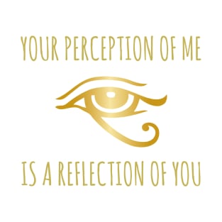 Your perception of me is a reflection of you T-Shirt