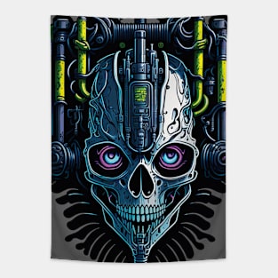 Cyborg Heads S02 D68 Tapestry