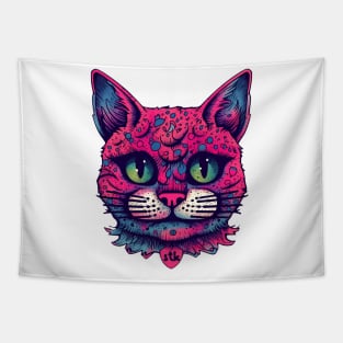 Magic cat trip Tapestry