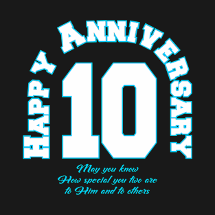 Happy anniversary 10th T-Shirt