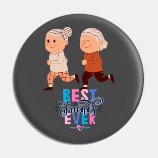 Best Friends Ever Pin