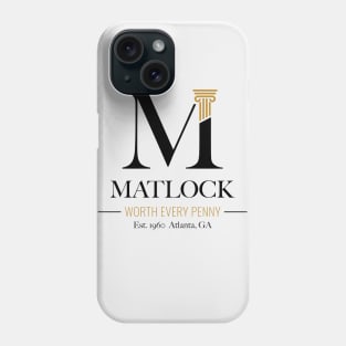 Ben Matlock Law Firm Phone Case