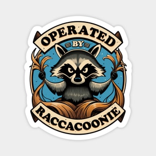 Raccoon Supremacy - Evil Trash Panda Magnet